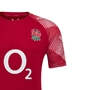 England Mens Warm up Jersey 25-26 Jester Red:Brilliant White - RFU 