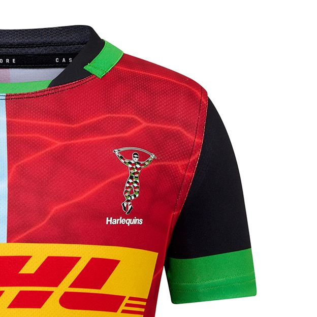 Harlequins Kids Home Rugby Shirt 25/26 - Harlequin