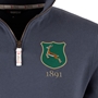 R1823 South Africa 1891 Quarter Zip Top - Petrol Blue 