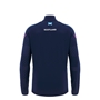 Scotland Junior Travel Quarter Zip Softshell Top 25/26 Navy - Back 