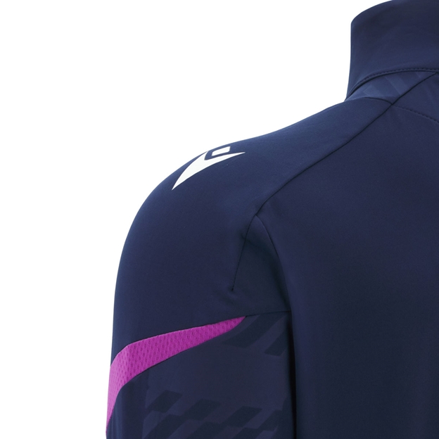 Scotland Junior Travel Quarter Zip Softshell Top 25/26 Navy - Macron