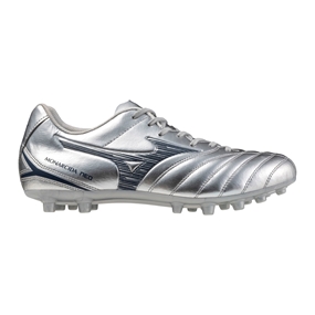 Mizuno Adults Monarcida Neo III Select Firm Ground Artificial Grass Rugby Boots Galaxy Silver - Outstep