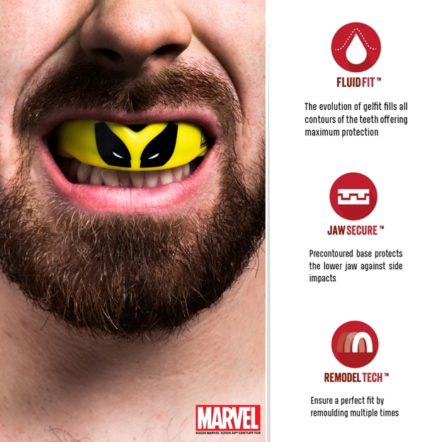 SafeJawz Marvel Wolverine Mouthguard Feature Image