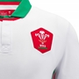 Wales Mens Away Cotton Rugby Shirt - Long Sleeve 2025 - WRU 