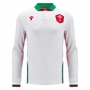 Wales Mens Away Cotton Rugby Shirt - Long Sleeve 2025 - Front 