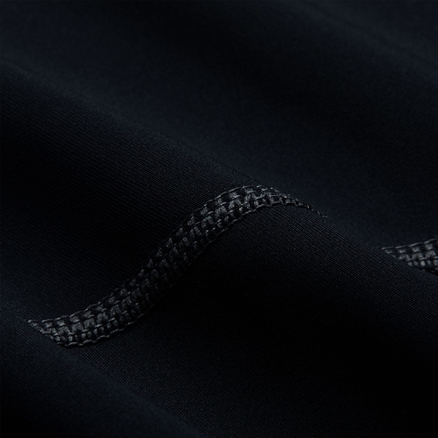 Canterbury Womens Baselayer Training Top Black - Stitching Detail