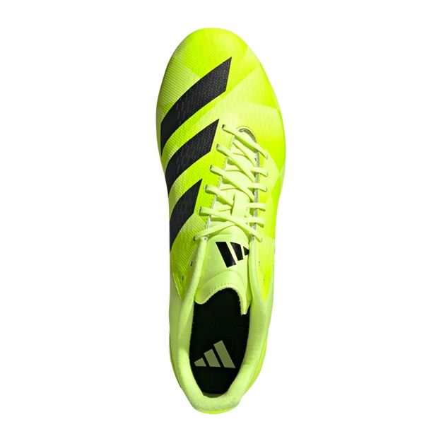 adidas Adults Adizero RS15 Pro Soft Ground Rugby Boots Yellow - Top