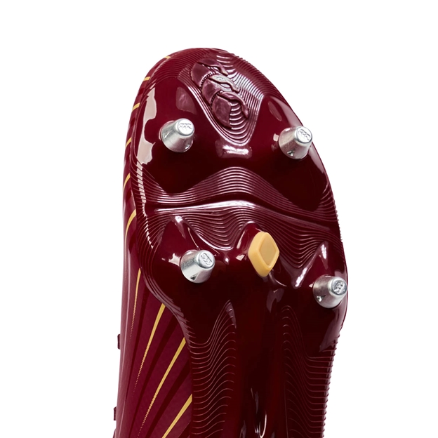 Canterbury Adults Speed Falcon Team SG Rugby Boots Red - Forefoot