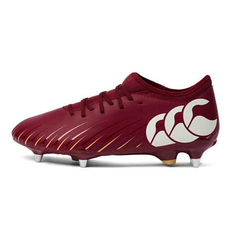 Canterbury Adults Speed Falcon Team SG Rugby Boots Red - Outstep