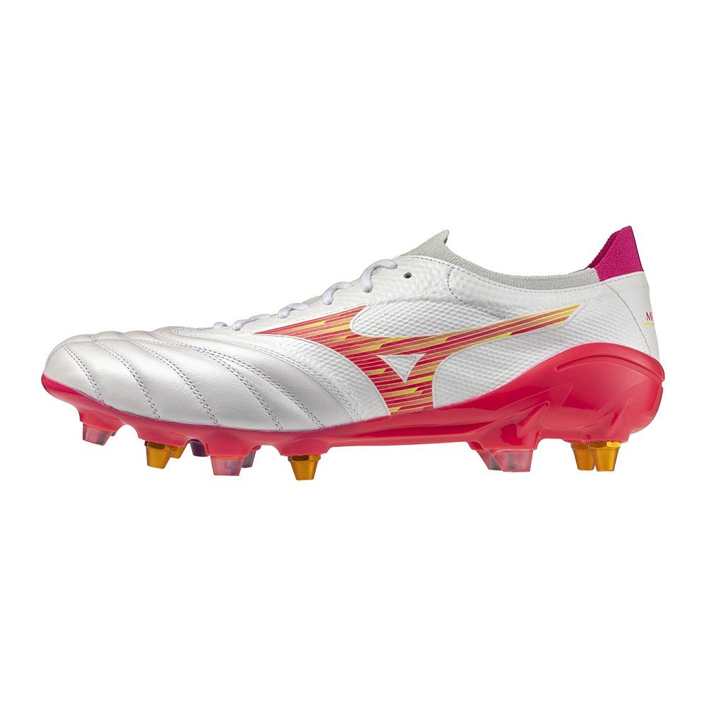 Mizuno Adults Morelia Neo IV ?eta Elite Mix Rugby Boots - Blazing