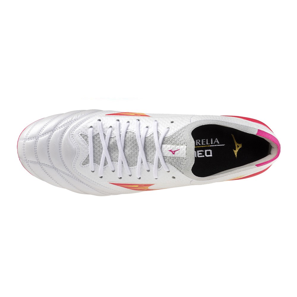 mooon 　no2 Mizuno Adults Morelia Neo IV ?eta Elite Mix Rugby Boots - Blazing