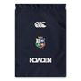 British and Irish Lions Gym Sack Navy - Front 