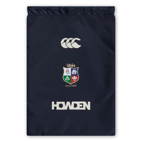 British and Irish Lions Gym Sack Navy - Front British and Irish Lions Gym Sack Navy - Front