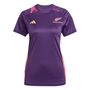 Black Ferns Womens Performance T-Shirt Purple 25/26 - Front 