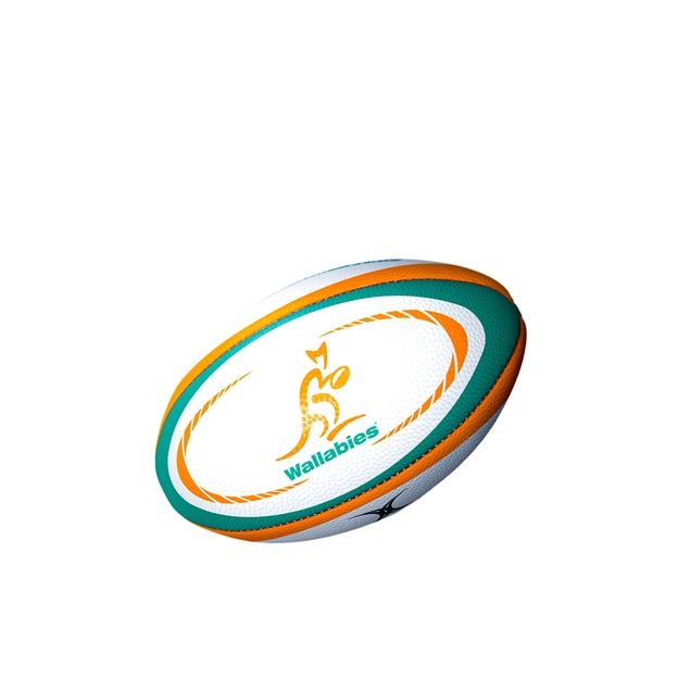 Gilbert Australia Replica Rugby Ball Mini - Front