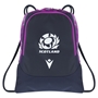 Scotland Gym Sack 25/26 Navy - Front 