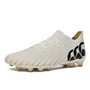 Canterbury Adults Speed Falcon Elite Firm Ground Rugby Boots - White - Front 