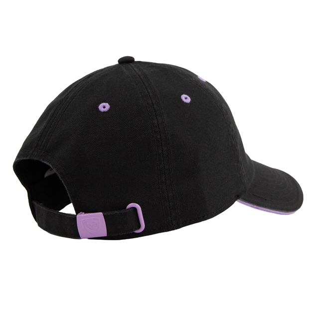 Gloucester Baseball Cap 25/26 Black/Lilac - Back View