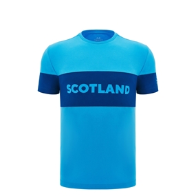 Scotland Juniors Cotton T-Shirt - Sky Blue - 2025 - Front