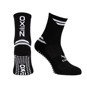 OXEN Adults Grip Socks - Black/White