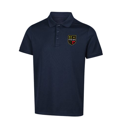 Yate Rugby Club Kids Classic Technical Polo Shirt – Navy