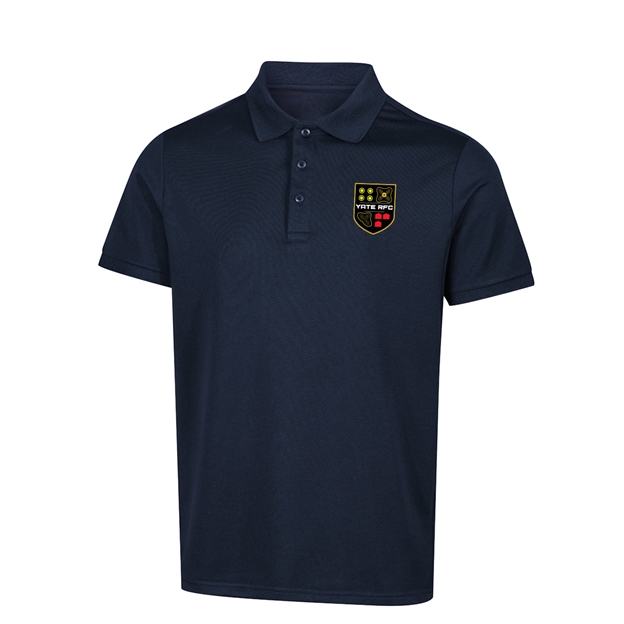 Yate Rugby Club Kids Classic Technical Polo Shirt – Navy