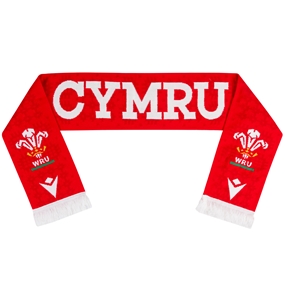 Wales Scarf 25/26 Red - Front