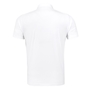 England Mens Travel Short Sleeve Polo 25-26 Bright White - Back 