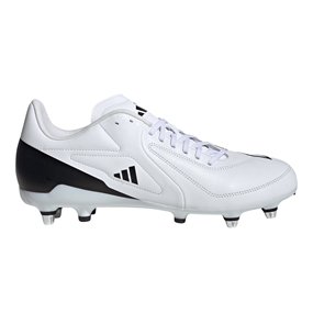 adidas Adults RS15 Elite Soft Ground Rugby Boots White - Outstep