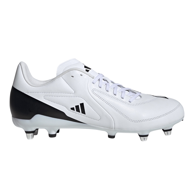 adidas Adults RS15 Elite Soft Ground Rugby Boots White - Outstep
