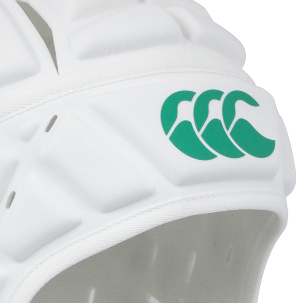 Canterbury Adults Raze Headguard White - Logo