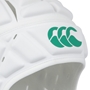 Canterbury Adults Raze Headguard White - Logo 