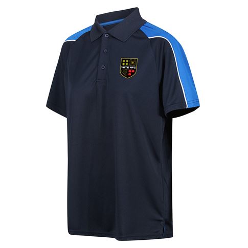Yate Rugby Club Adults IGen Polo Shirt – Navy/Royal
