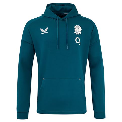 England Adults Travel Hoodie 25/26 Reflecting Pond - Front England Adults Travel Hoodie 25/26 Reflecting Pond - Front