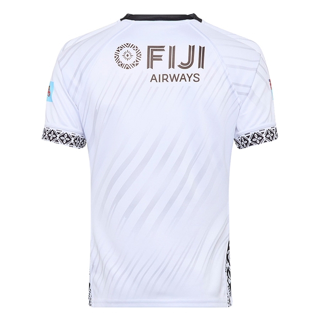 Fiji Mens Home Rugby Shirt 25/26 - Back