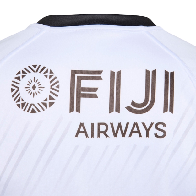 Fiji Mens Home Rugby Shirt 25/26 - Shoulder