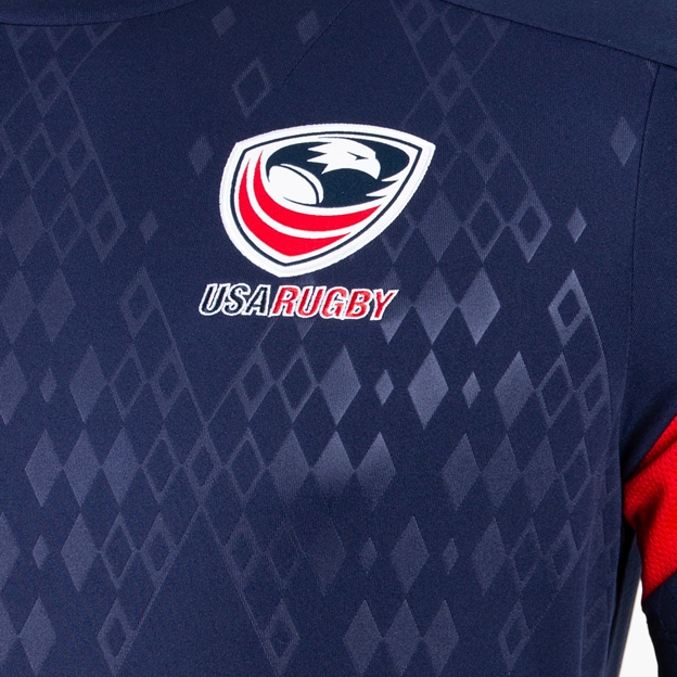 USA Mens Training T-Shirt 2026 Navy - USA Rugby