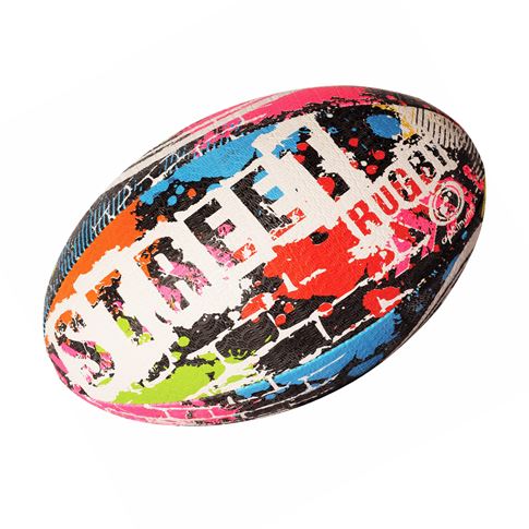 Optimum Street II Rugby Ball - Front Optimum Street II Rugby Ball - Front