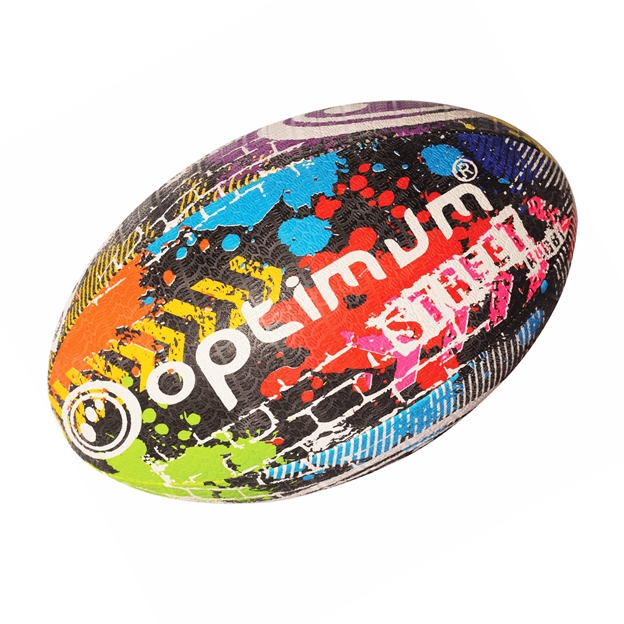 Optimum Street II Rugby Ball - Side 1