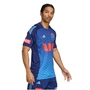 New South Wales Mens Performance T-Shirt 25/26 Dark Blue - Model Walking 