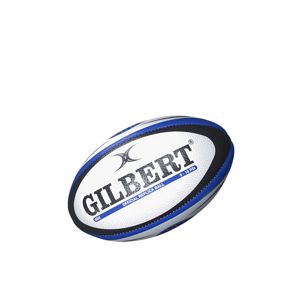 Gilbert Bath Mini Rugby Ball - Back