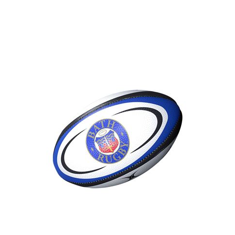 Gilbert Bath Mini Rugby Ball - Front Gilbert Bath Mini Rugby Ball - Front