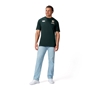 British and Irish Lions Mens Cotton T-Shirt Green - Model 