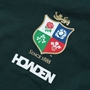 British and Irish Lions Mens Cotton T-Shirt Green - Lions Crest 