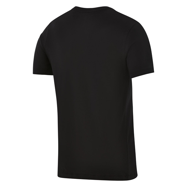 Toulon Adults T-Shirt 26/27 Black - Back View