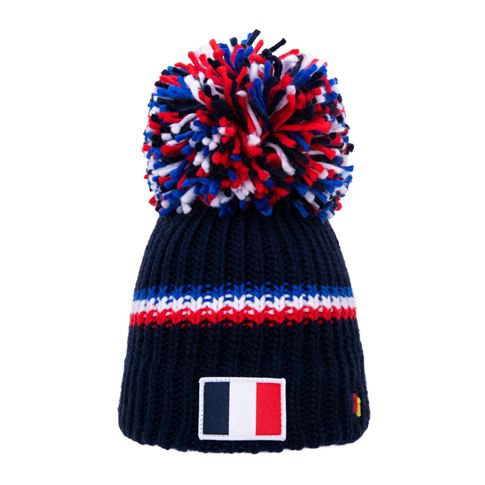 Big Bobble France Hat Blue - Front