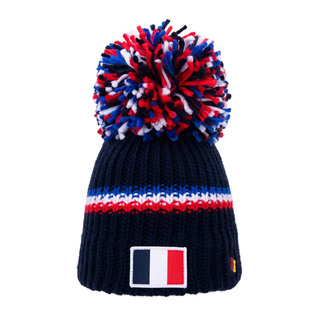 Big Bobble France Hat Blue - Front