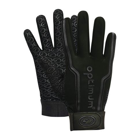 Optimum Velocity Full Finger Gloves Black - Pair Optimum Velocity Full Finger Gloves Black - Pair