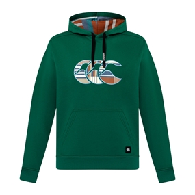 Canterbury Mens Uglies Hoodie Green - Front View