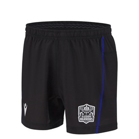 Glasgow Warriors Kids Home Rugby Shorts 25/26 Black - Front